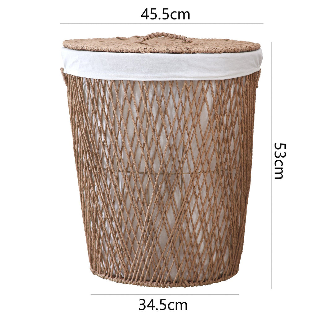 Decorative Laundry Basket with Lid | Kelmera