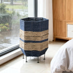 Decorative Laundry Basket with Metal Legs | Kelmera