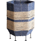 Decorative Laundry Basket with Metal Legs | Kelmera