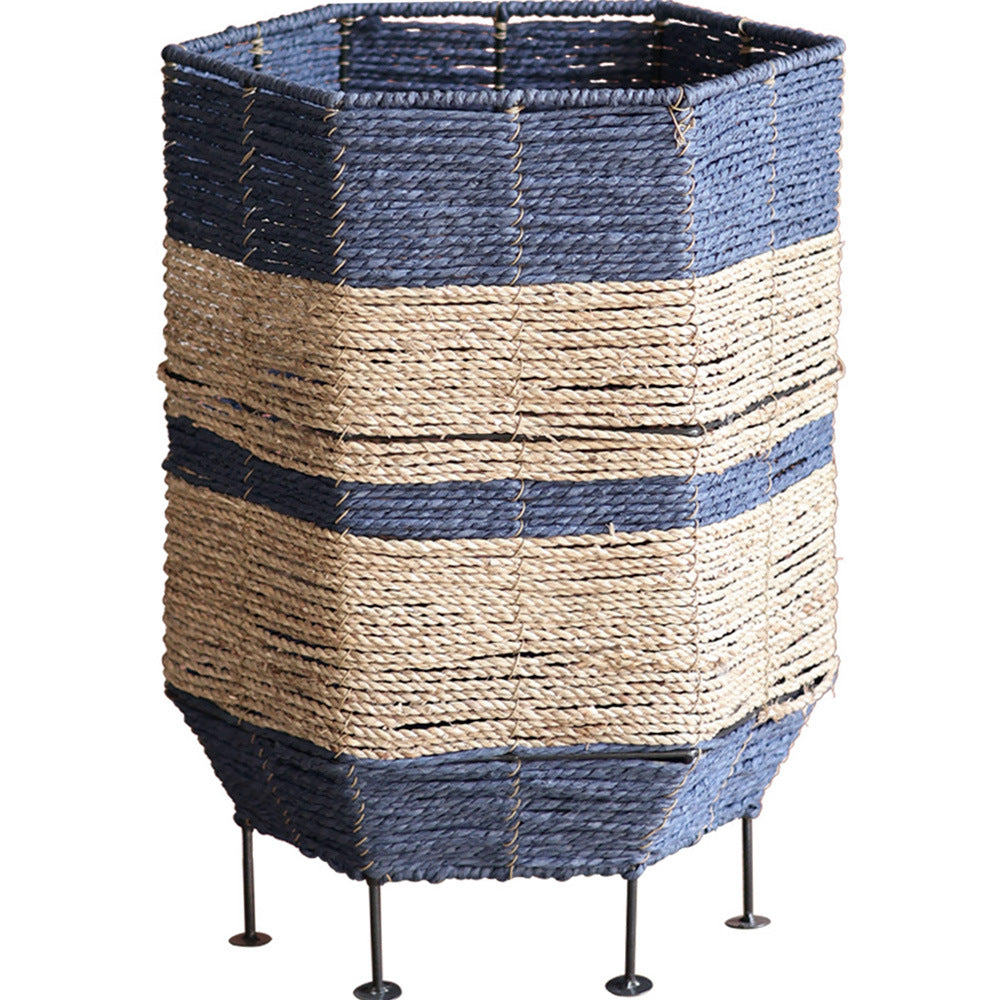 Decorative Laundry Basket with Metal Legs | Kelmera