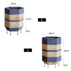 Decorative Laundry Basket with Metal Legs | Kelmera