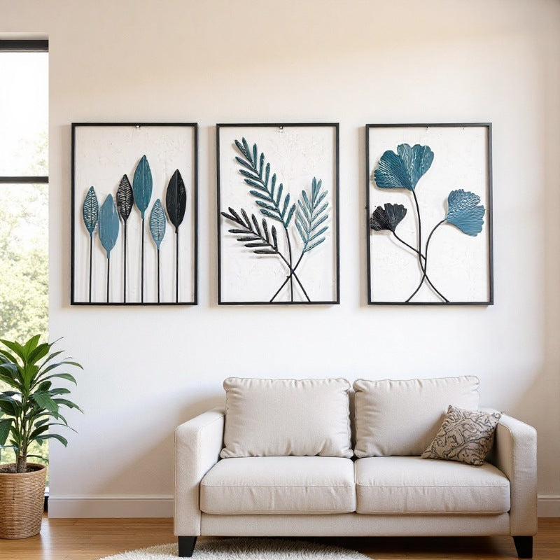 Decorative Leaf Wall Art Set | Kelmera