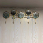 Decorative Leaf Wall Hook Rack | Kelmera