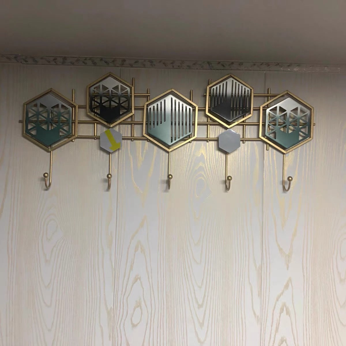 Decorative Leaf Wall Hook Rack | Kelmera
