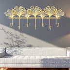 Decorative Leaf Wall Hook Rack | Kelmera
