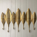 Decorative Leaf Wall Hook Rack | Kelmera