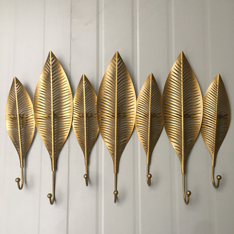Decorative Leaf Wall Hook Rack | Kelmera