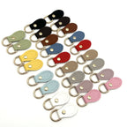 Decorative Leather Sky Blue White | Kelmera