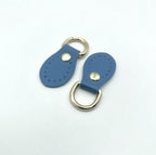 Decorative Leather Sky Blue White | Kelmera
