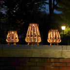 Decorative Light Source with Natural Rattan | Kelmera