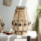 Decorative Light Source with Natural Rattan | Kelmera