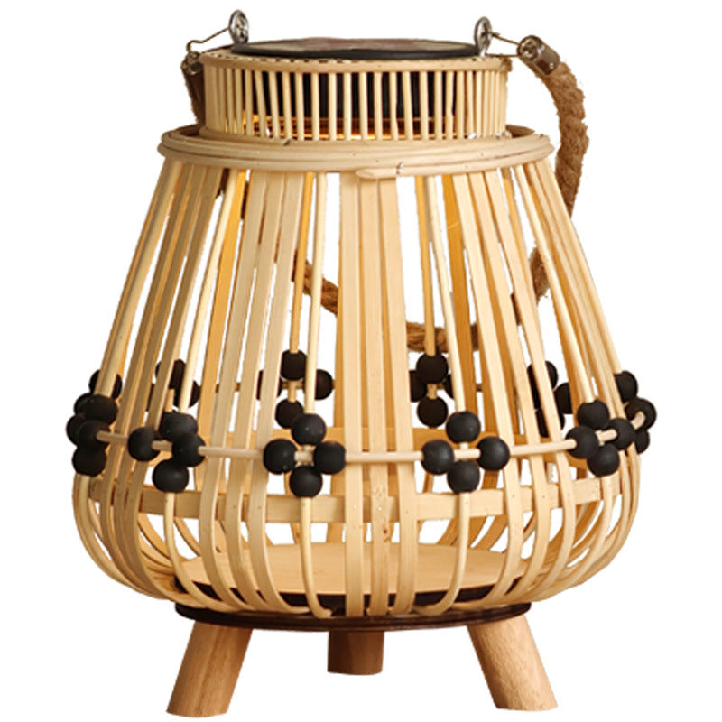 Decorative Light Source with Natural Rattan | Kelmera
