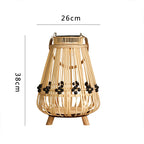 Decorative Light Source with Natural Rattan | Kelmera