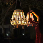 Decorative Light Source with Natural Rattan | Kelmera