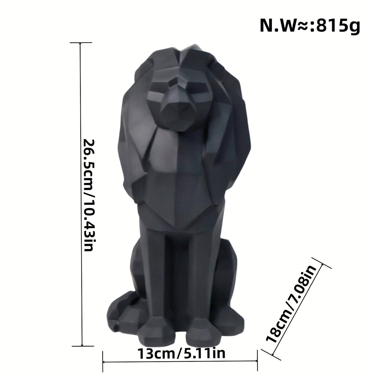 Decorative Lion Statue | Kelmera