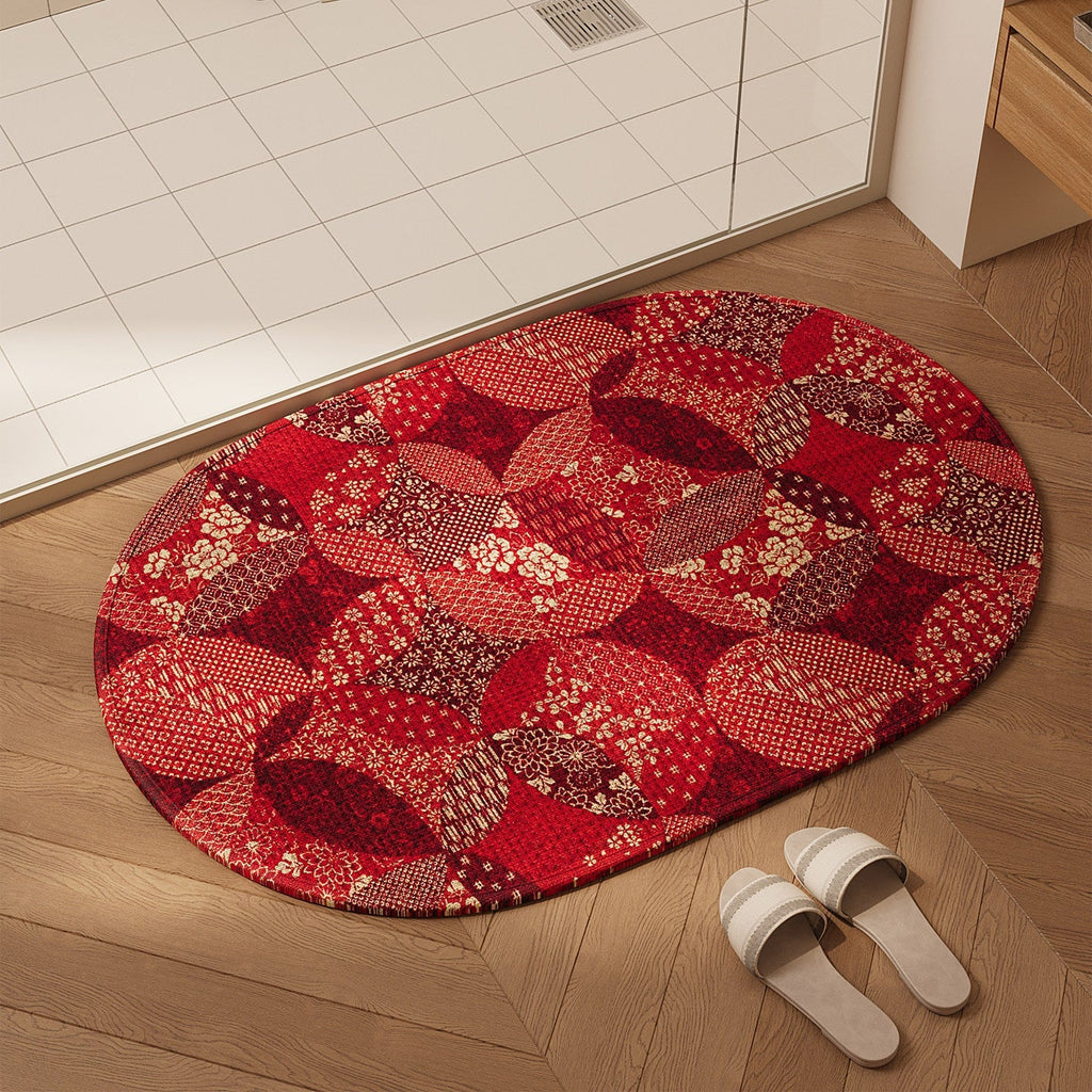 Decorative Lucky-Themed Area Rug | Kelmera
