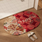 Decorative Lucky-Themed Area Rug | Kelmera
