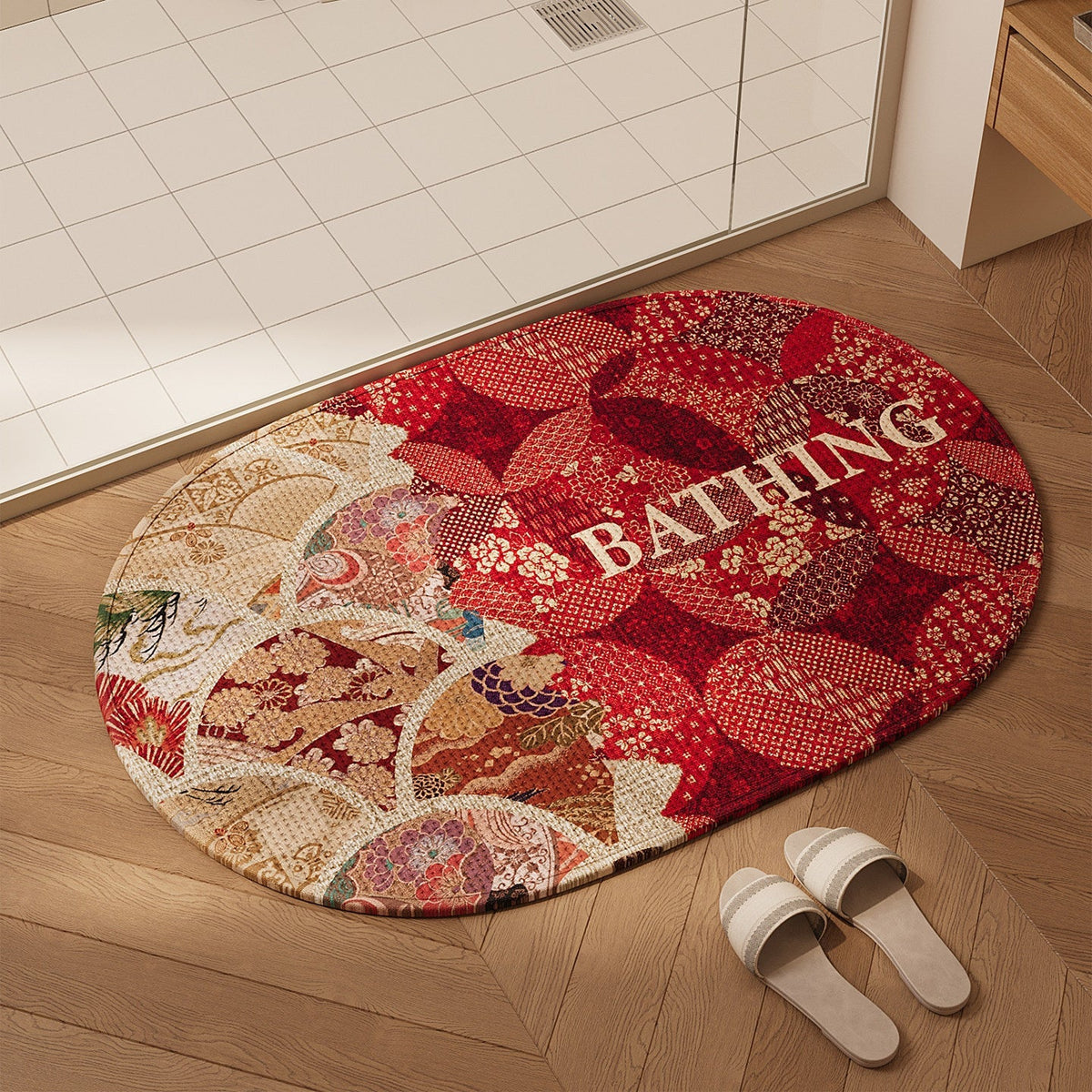 Decorative Lucky-Themed Area Rug | Kelmera