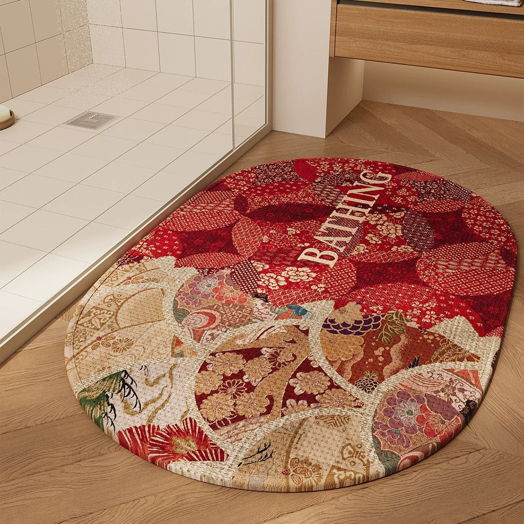 Decorative Lucky-Themed Area Rug | Kelmera