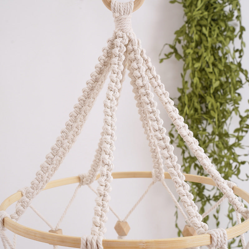 Decorative Macrame Chandelier | Kelmera