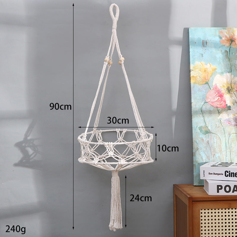 Decorative Macrame Hanging Basket | Kelmera
