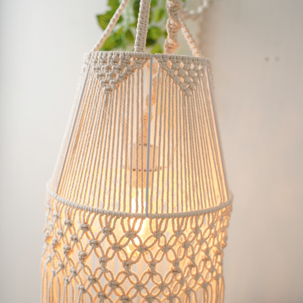 Decorative Macrame Hanging Lantern | Kelmera