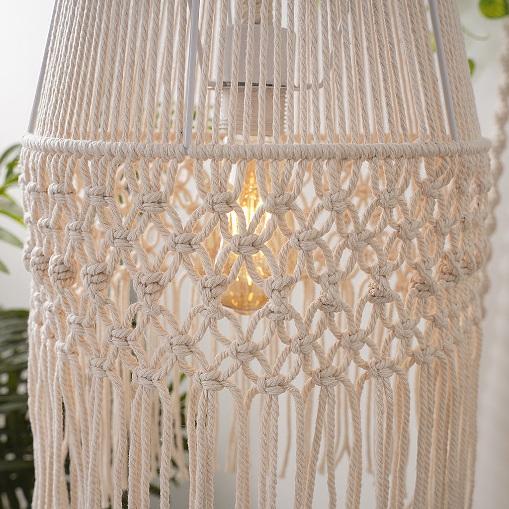 Decorative Macrame Hanging Lantern | Kelmera