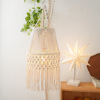Decorative Macrame Hanging Lantern | Kelmera