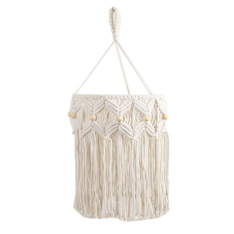 Decorative Macrame Hanging Light Fixture | Kelmera