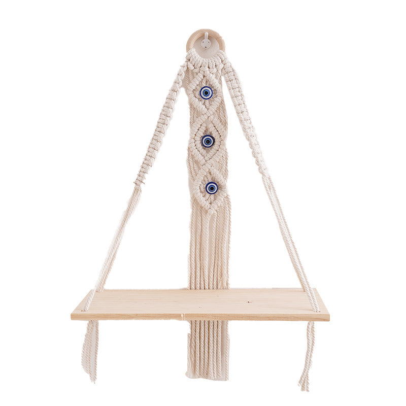Decorative Macrame Hanging Shelf Organizer | Kelmera