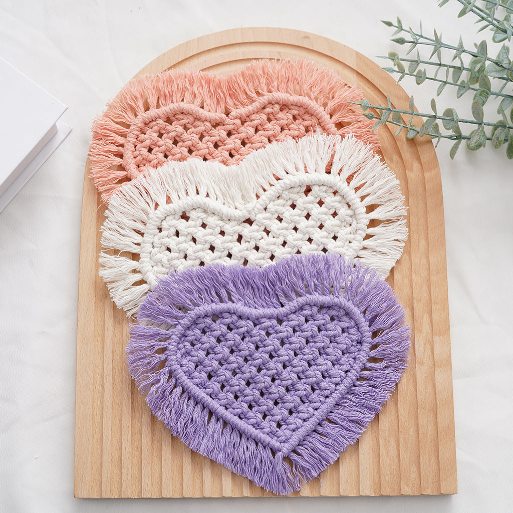 Decorative Macrame Heart Wall Hanging | Kelmera