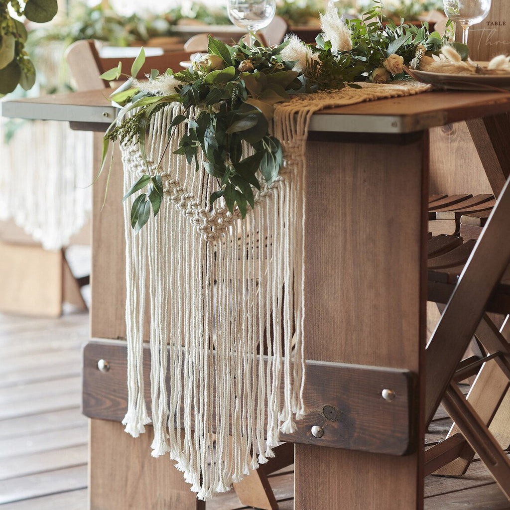 Decorative Macrame Ivory | Kelmera