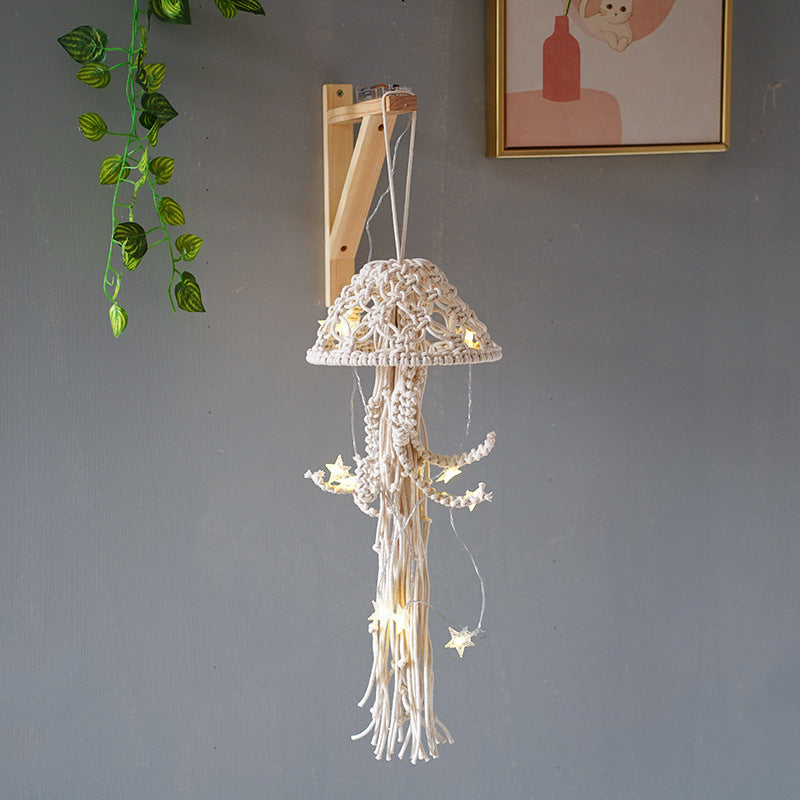 Decorative Macrame Jellyfish Wall Art | Kelmera