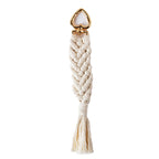 Decorative Macrame Keychain Holder Pink Blue | Kelmera