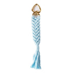Decorative Macrame Keychain Holder Pink Blue | Kelmera