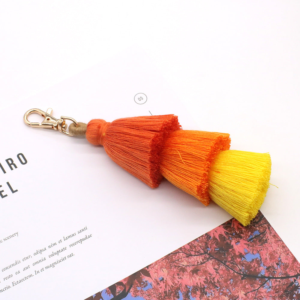 Decorative Macrame Keychain | Kelmera