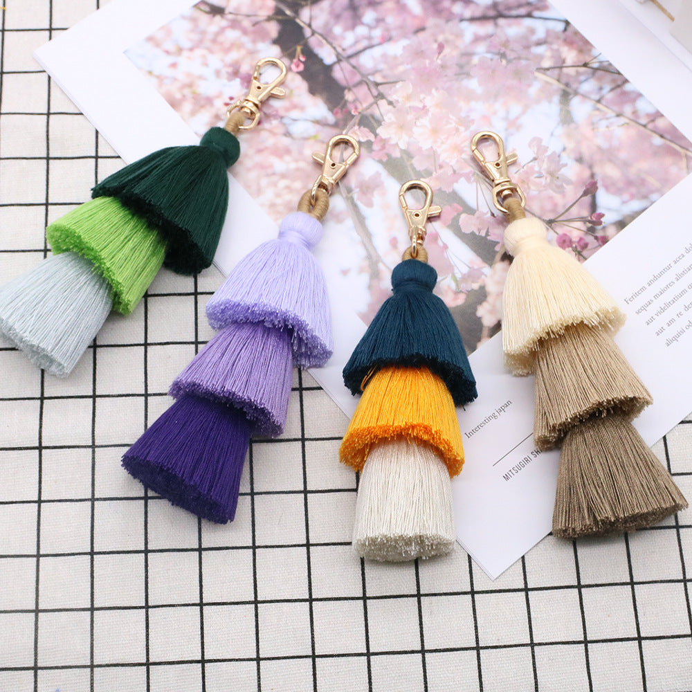 Decorative Macrame Keychain | Kelmera