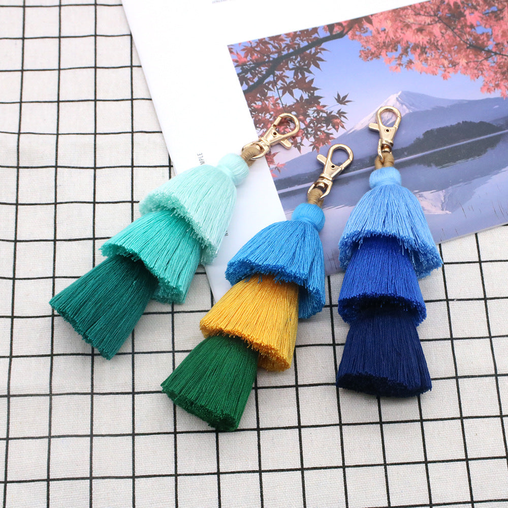 Decorative Macrame Keychain | Kelmera