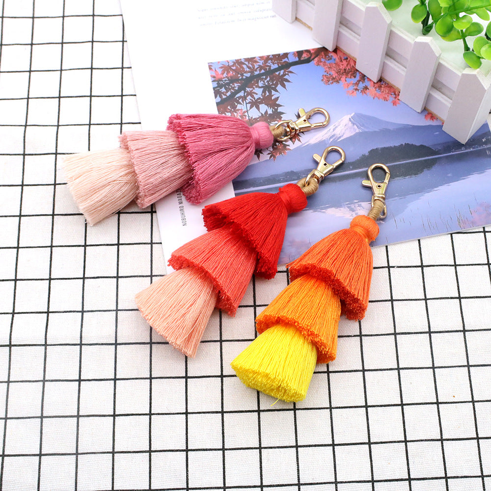 Decorative Macrame Keychain | Kelmera
