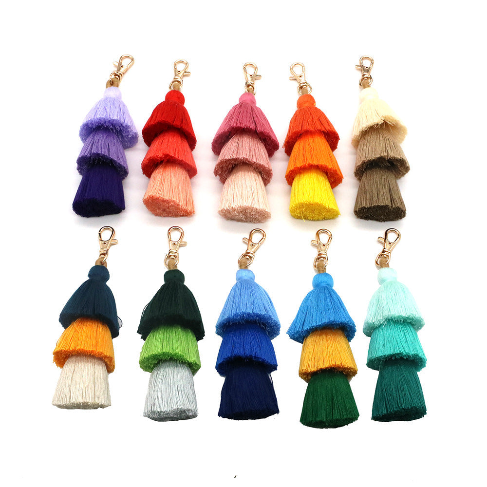 Decorative Macrame Keychain | Kelmera