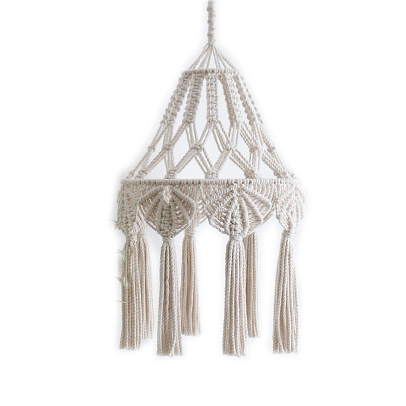 Decorative Macrame Lampshade 24 Inch | Kelmera