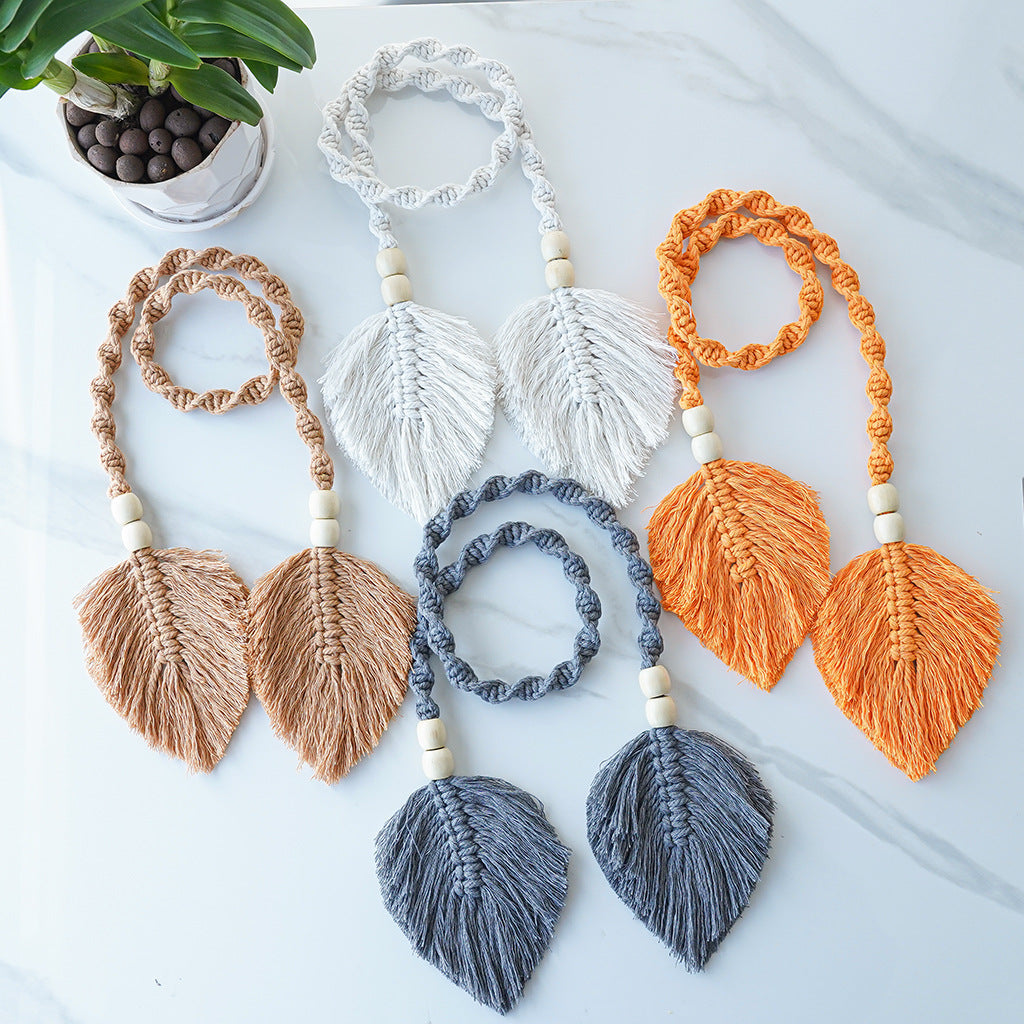 Decorative Macrame Leaf Wall Hanger | Kelmera