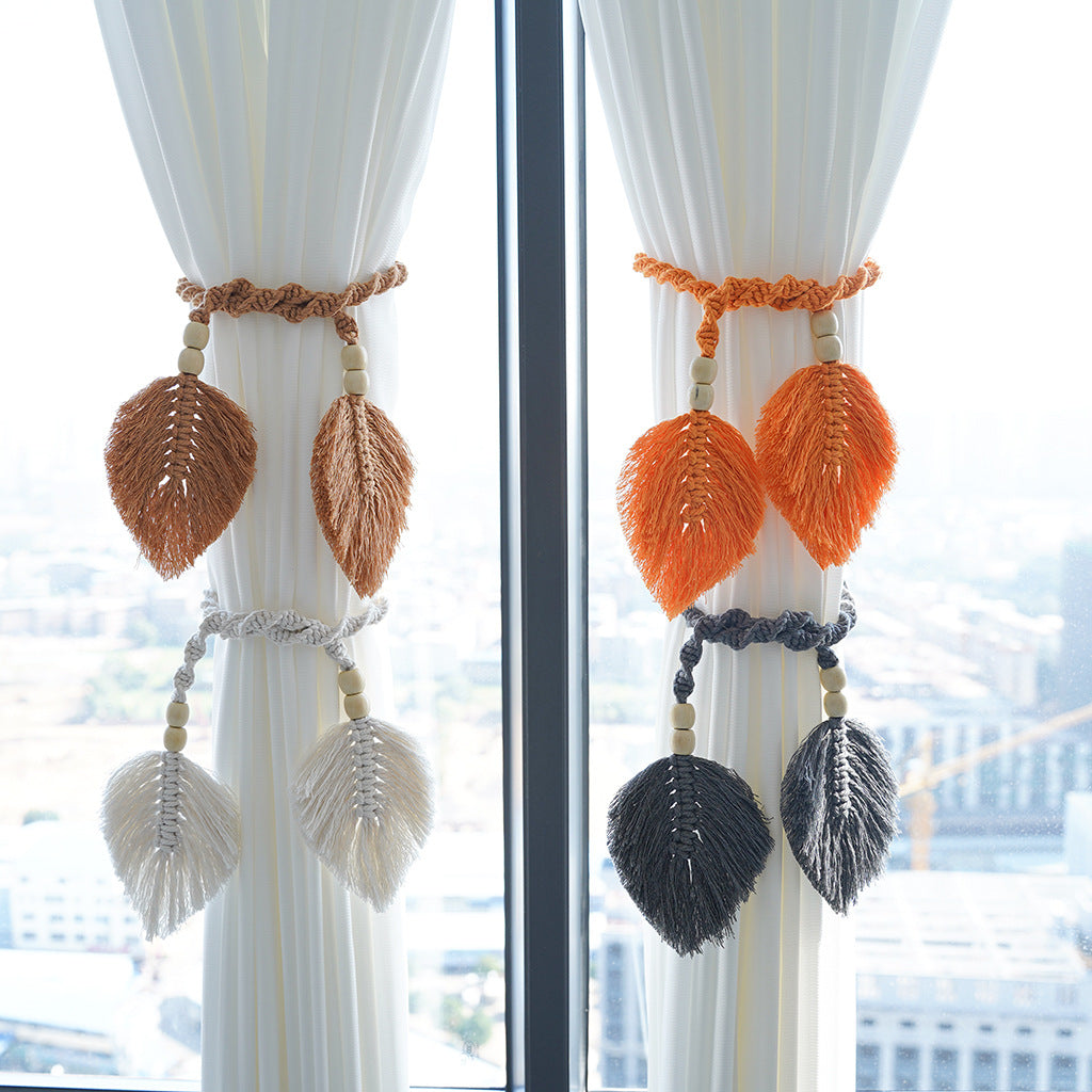 Decorative Macrame Leaf Wall Hanger | Kelmera