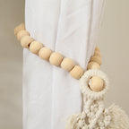 Decorative Macrame Leaf Wall Hanging Grey | Kelmera