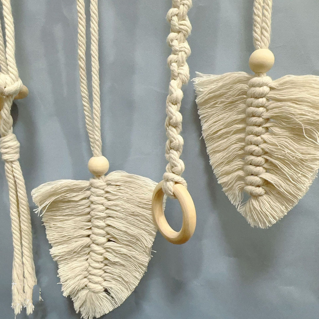 Decorative Macrame Leaf Wall Hanging | Kelmera