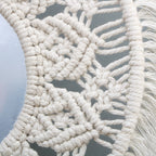 Decorative Macrame Mirror | Kelmera