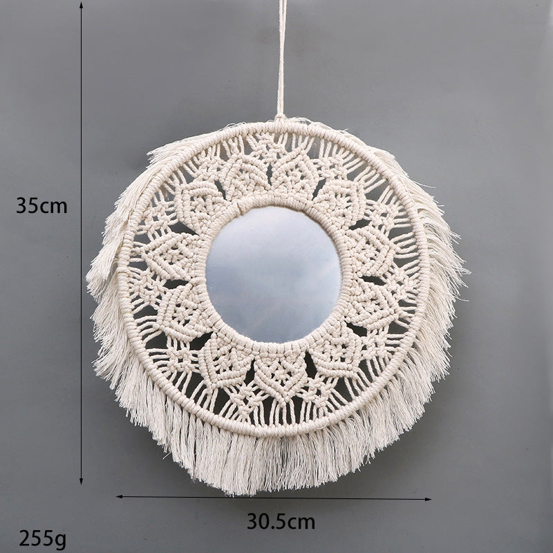 Decorative Macrame Mirror | Kelmera