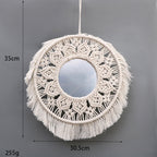 Decorative Macrame Mirror | Kelmera