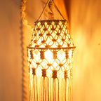 Decorative Macrame Pendant Light | Kelmera