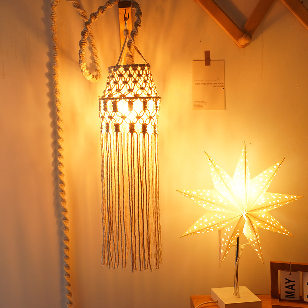 Decorative Macrame Pendant Light | Kelmera